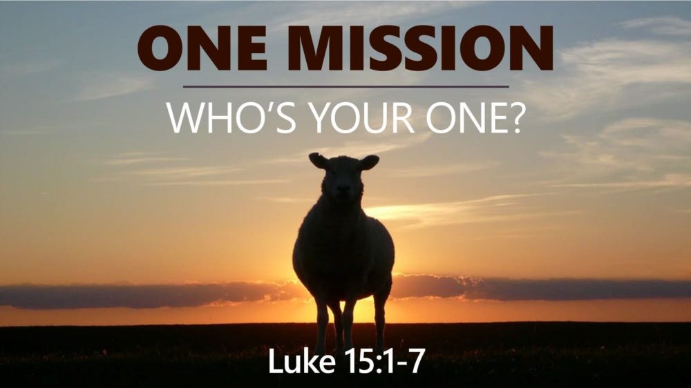 One Mission: Who\'s Your One?