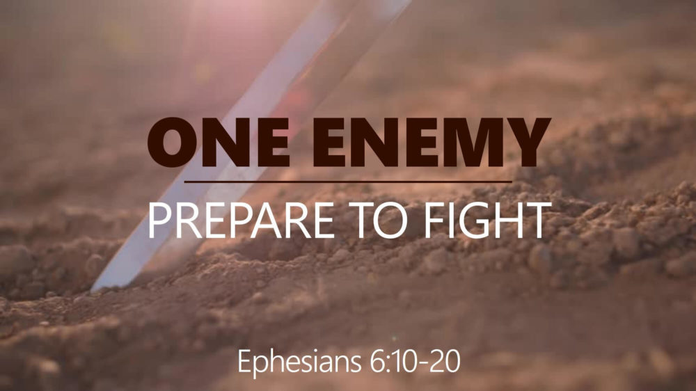One Enemy: Prepare to Fight Image