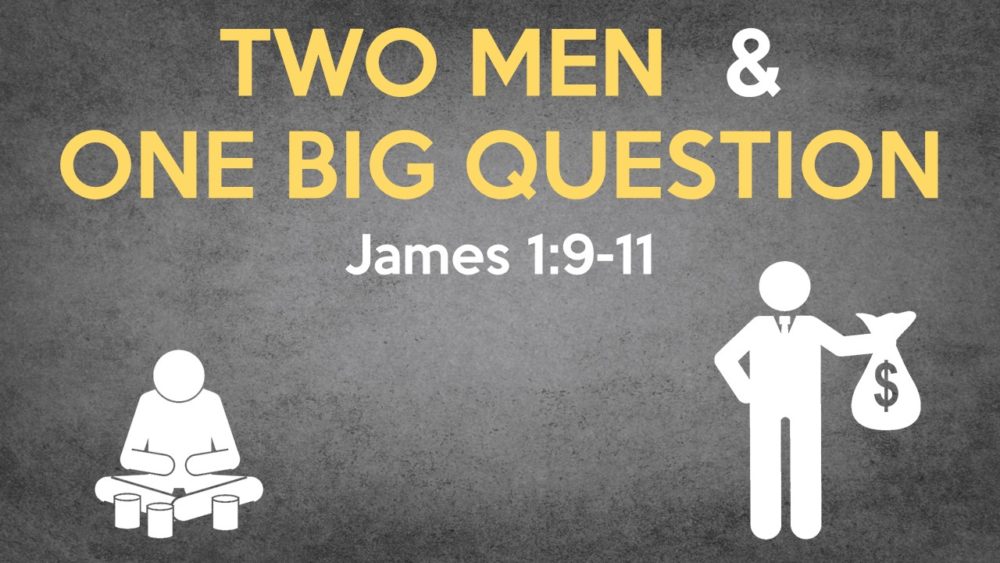 Two Men & One Big Question Image
