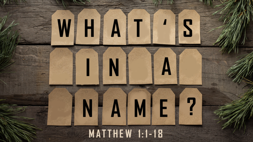 What's In A Name? Image