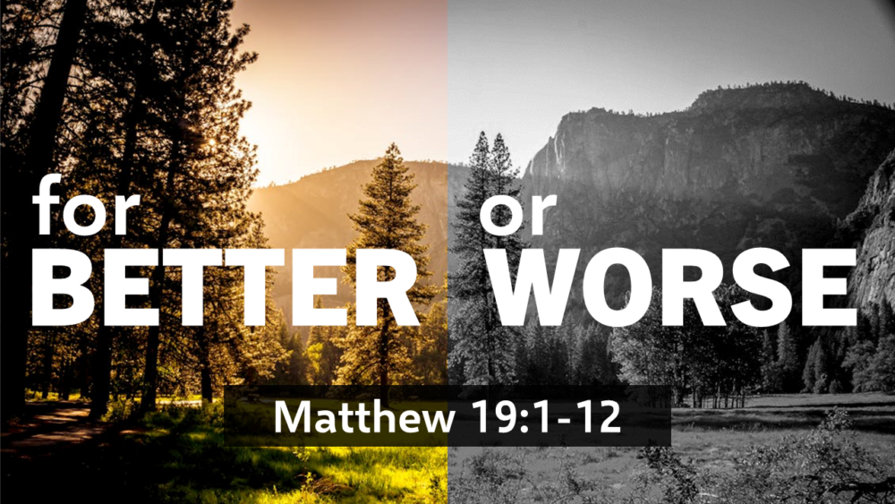 For Better or Worse Image