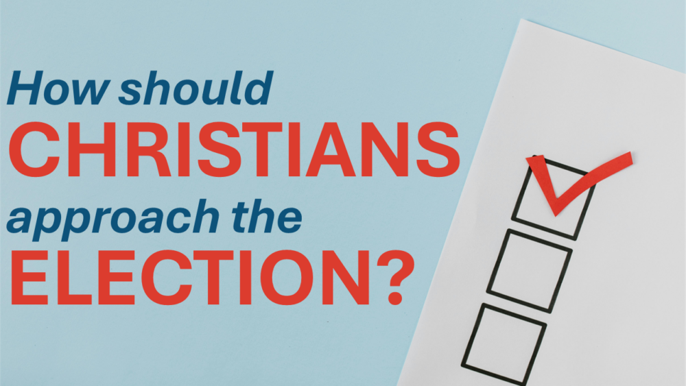 How Should Christians Approach the Election Image