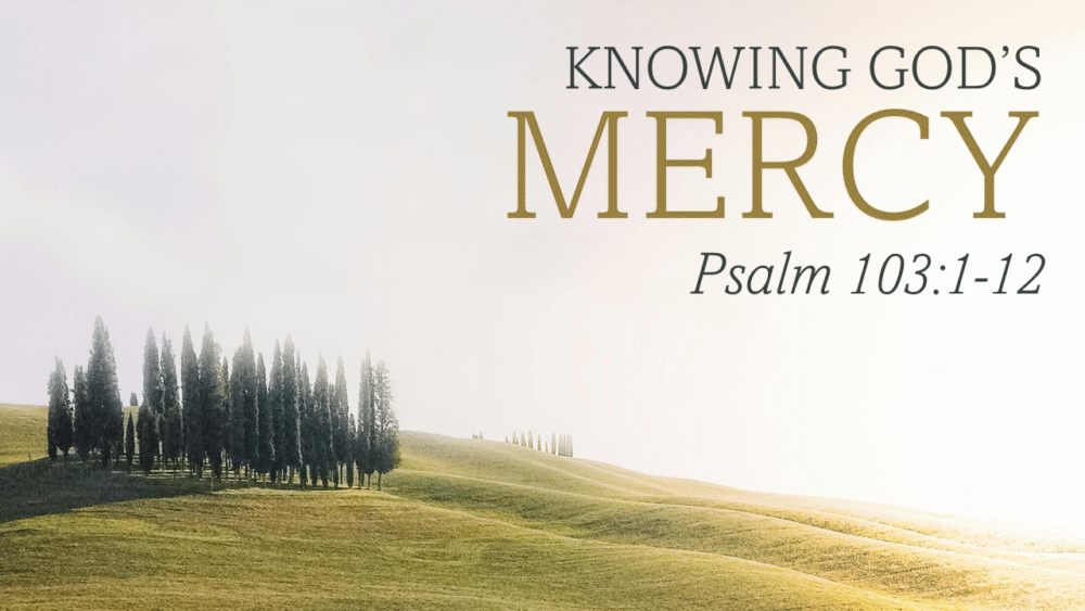 Knowing God's Mercy Image