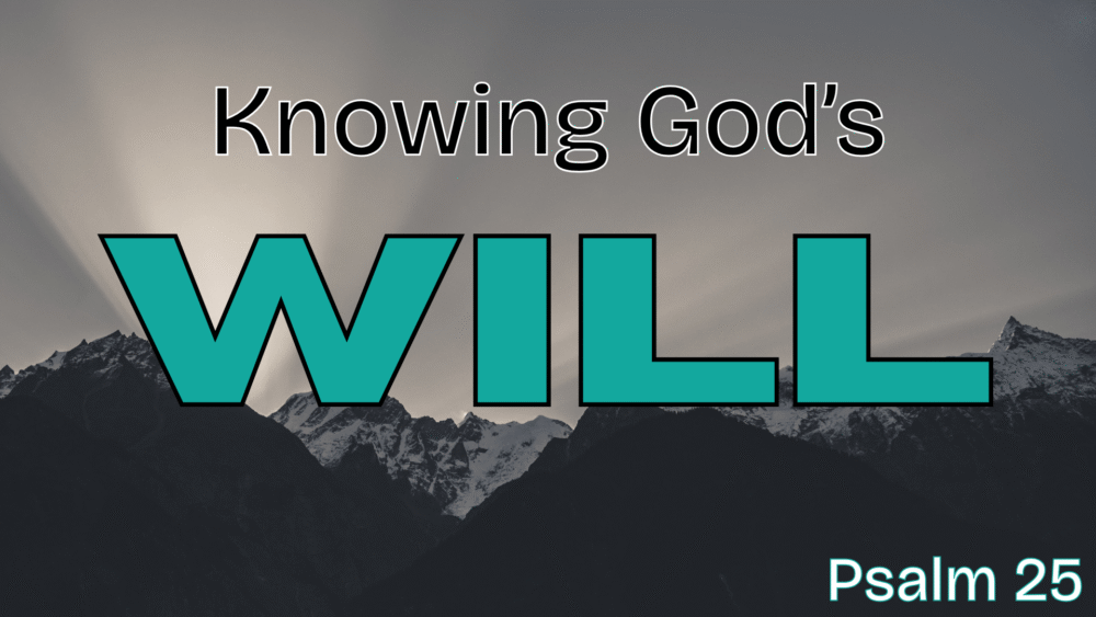 Knowing God's Will Image