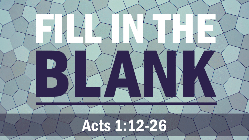 Fill In The Blank