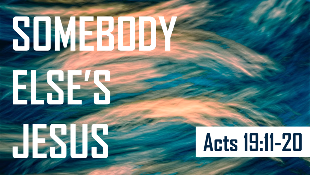 Somebody Else's Jesus Image